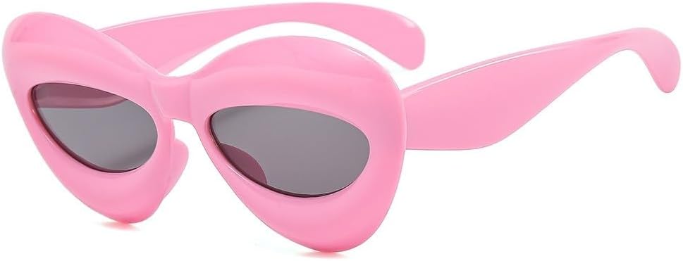 Children Sunglasses Bubble Colorful Cateye Funny Girl Glasses Red Party Decoration Kid Eyewear