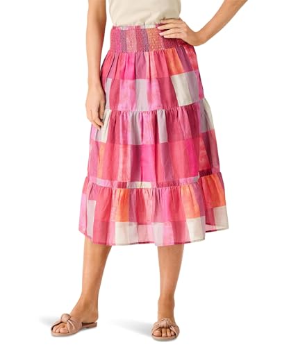 NIC+ZOE Women's Sunset Plaid Skirt