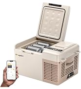 Amazon.co.jp: 【アプリ対応】BougeRV ポータブル冷蔵庫 車載冷蔵