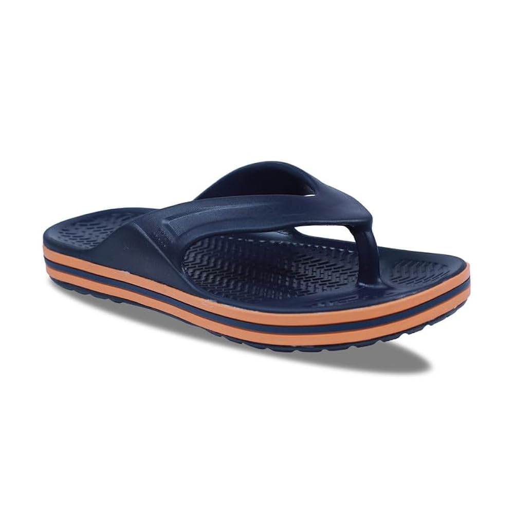 Buy PARAGON K3414G Slippers for Men | Comfortable, Lightweight, Durable Flip  Flops with Rubberised EVA Sole | Easy Washable Slip Ons | Ideal for  Everyday Use Navy-Blue at Amazon.in