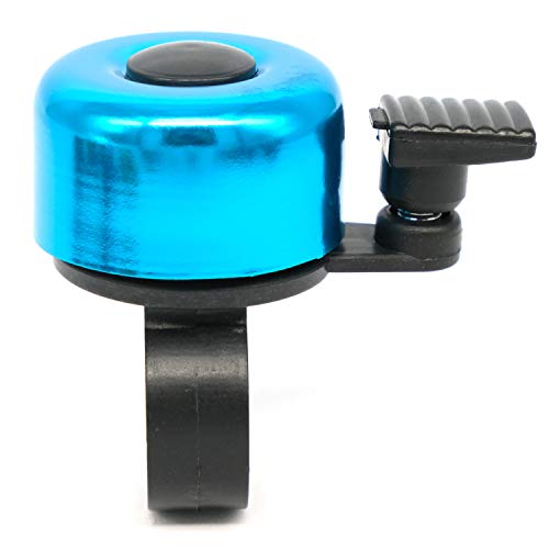 Autoe 2Pcs Bicycle Bell Aluminum Bike Bell Handlebar Bicycle Accessories (Blue) #TOP2