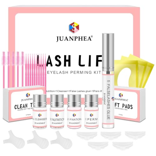 Kit Laminazione Ciglia, 2026 Aggiornato Kit Professionale Semipermanente Per Ciglia Lifting, Lash Lift Kit, Rapido Lifting & Naturale Arricciate, Durata 6-8 Settimane, Ideale per Salone e Domestico
