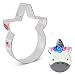 Unicorn Face Cookie Cutter by LilaLoa - 3.88 Inch - Ann Clark - US Tin Plated Steel