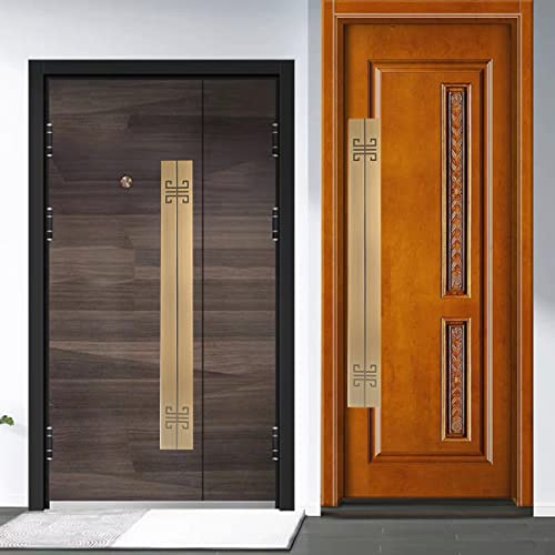 Poignée de porte de centre commercial d'hôtel design 40cm