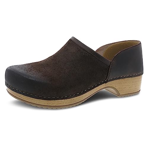 Image of Dansko Brenna Slip-On Clogs for Women - Memory Foam and Arch Support for All -Day Comfort and Support - Lightweight EVA Outsole for Long-Lasting Wear