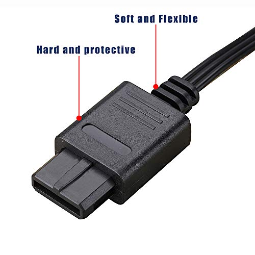 Av Cable Composite Video Cord Compatible With Nintendo 64/N64/Gamecube/Super Nintendo Snes Tv Game(6 Feet) #TOP3