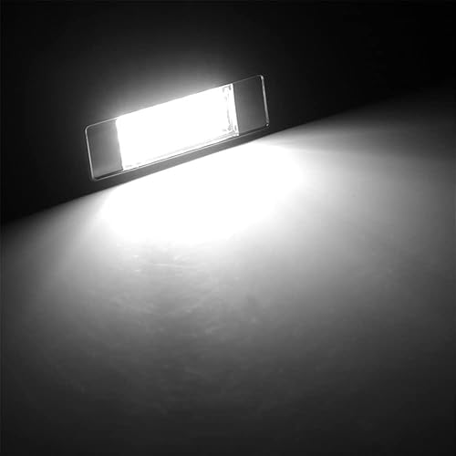 Miniatura 6 de 2 luces LED de matrícula de automóvil para Mercedes para Sprinter W906 VITO W639 VIANO W639 Luz de matrícula trasera (negro)