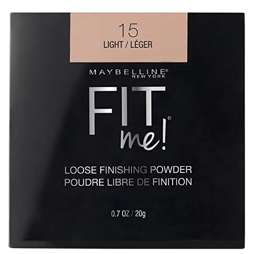Maybelline Fit Me Loose Finishing Powder, Light, 1 Count