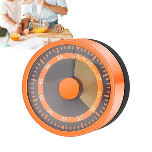 Timer da cucina – Timer magnetico con allarme forte, 60 minuti di carica orologio di cottura per anziani bambini lavoro studio stufa cottura aula