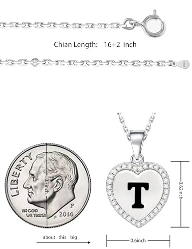 Collier Cœur Initiales Argent Massif pour Sublimer vos Tenues - 3