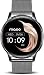 maoo Ventura Smartwatch Damen mit Anruffunktion, 1,32-Zoll-AMOLED-Display, Herzfrequenzmesser, SPO₂, Blutdruckmesser, 100+ Sportmodi, IP67 wasserdicht, inklusive 5 Armbänder (Schwarz)