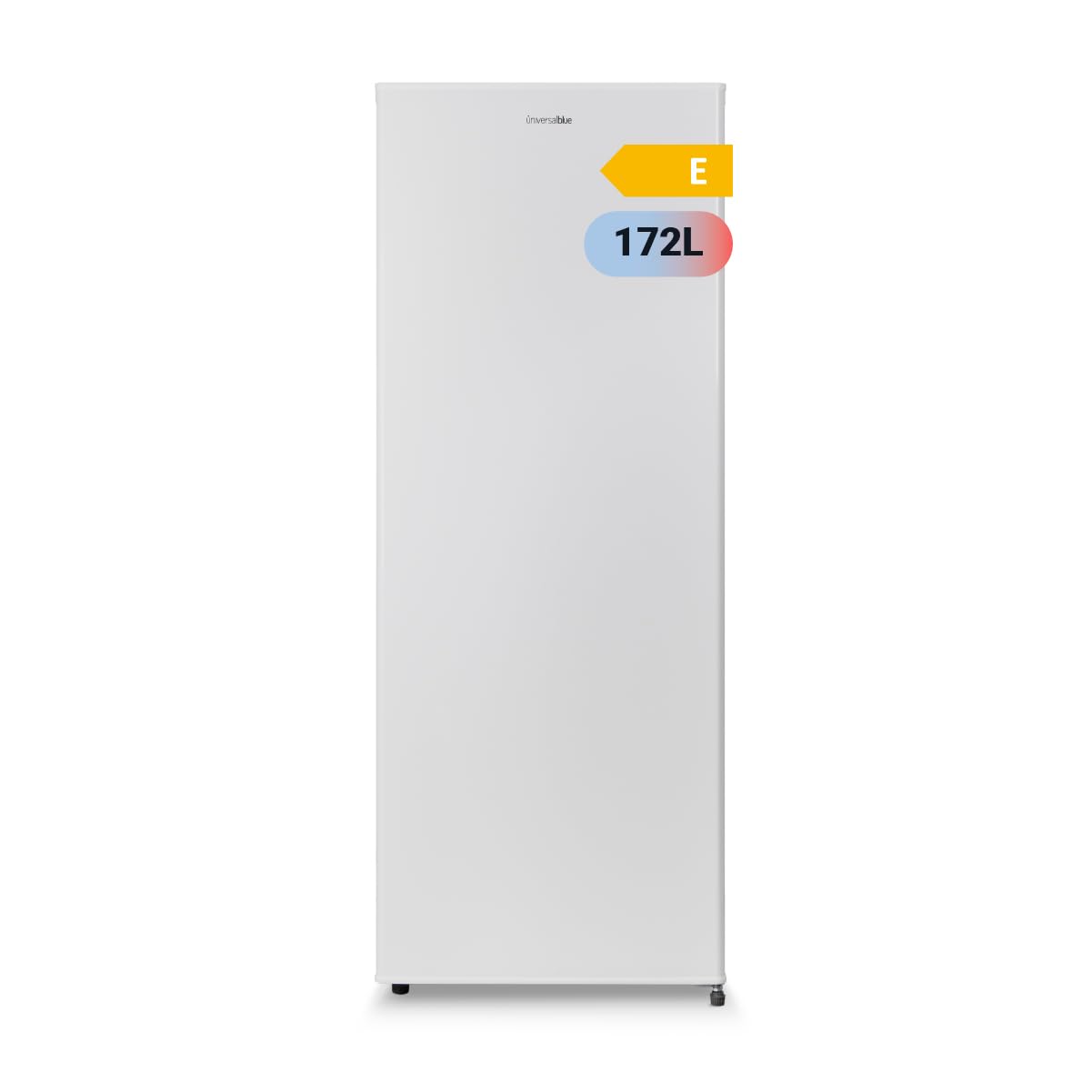UNIVERSALBLUE Congelador Vertical 172L Pequeño 144cm | Congelador Pequeño Con Cajones | Refrigerador | Puerta Reversible | Bajo consumo | ENVÍO + SUBIDA A PLANTA INCLUIDO