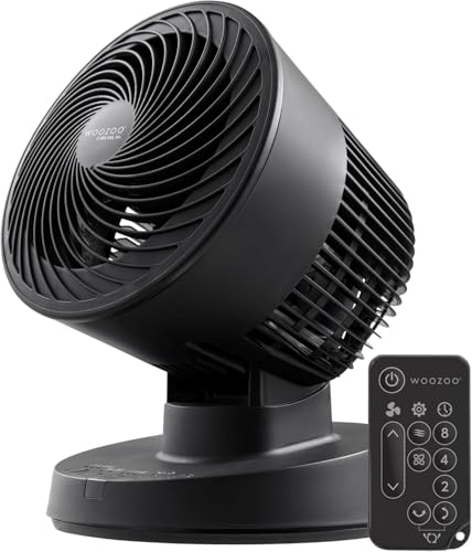 IRIS USA WOOZOO Air Circulator Fan with Remote, Oscillating,...