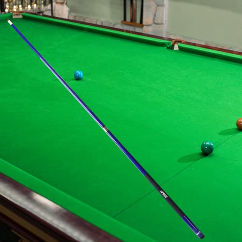 Gse 58" 2-Piece Fiberglass Graphite Composite Billiard Pool Cue Stick For Men/Women. Billiard Cue Stick For House Or Commercial/Bar Use (Slick Blue, 19Oz) #TOP4