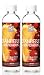 Aromatherapy Hosley's Premium Cranberry Mandarin Scented Warming Oils-Set of 2/6 fl oz ea.Made in USA.Free Shipping. Bulk Buy. Ideal Gift for Weddings, spa, Reiki, Meditation, Bathroom Settings W9