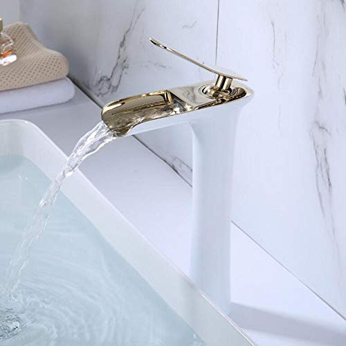 Robinet mitigeur de lavabo haut en cascade source de bien-être - 5