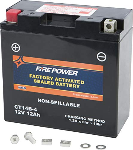 WPS Factory Activated Maintenance Free Sealed Battery CT14B-4