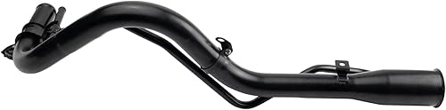 Vista 470 de TRQ Cuello de llenado de depósito de combustible negro compatible con Toyota Sienna 2004-2010