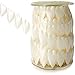 May Arts 3/4-Inch Wide Ribbon, Ivory Hearts