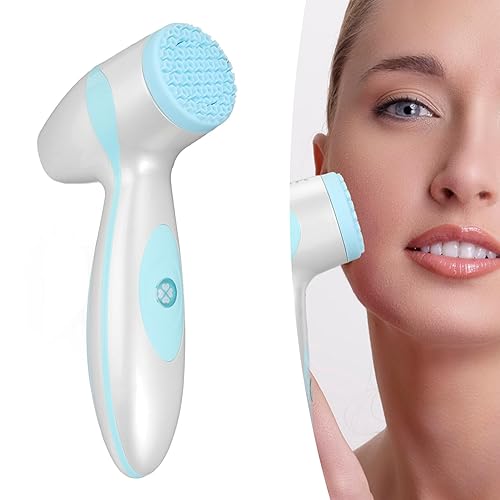 Escova de limpeza facial Vomeko Escova elétrica de massagem esfoliante facial, escova elétrica de li