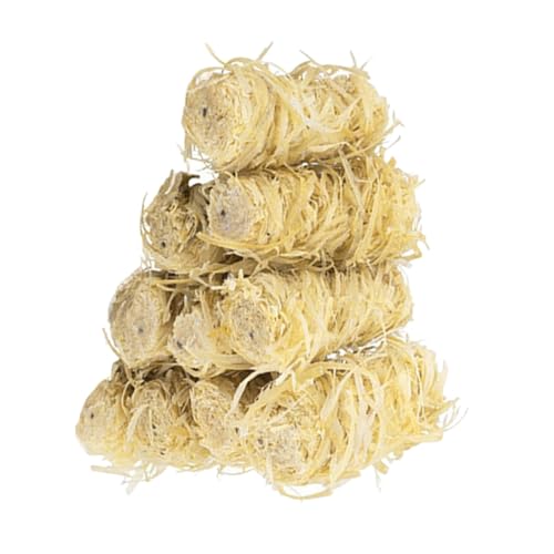 MERRYHAPY Prácticos de Madera Natural para Barbacoa al Aire Libre, Paquete de 50 Piezas, Iniciadores de Fuego Rápidos y Biodegradables para Parrillas y Estufas de Leña