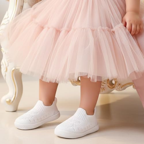 Image of MORENDL Baby Toddler Walking Socks Non-Slip Breathable Unisex Casual Sneakers