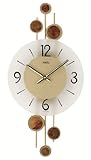 AMS Orologio da parete moderno con meccanismo al quarzo, funzionamento a batteria 9389