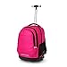 Produktbild LAPTOP TASCHEN Rucksäcke Auf Rädern Gepäck Sechs Räder wasserdichte, Verschleißfeste, Leichte Unisex-Trolley-Schultaschen,Rosa