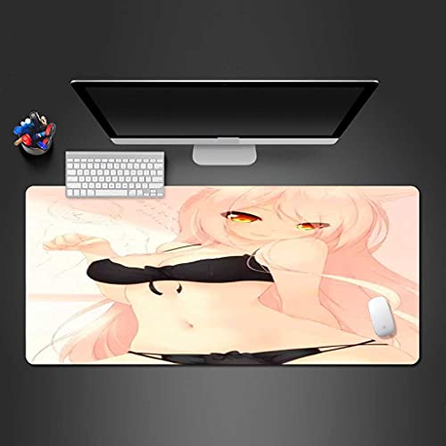 Tapis de souris gamer 1000x500 mm doté d'une surface 3D et base caoutchouc antidérapante