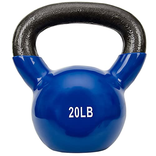 Sunny Health&Fitness (サニー ヘルス&フィットネス) ケトルベル ビニールコーティング 2.3kg，4.5kg，6.8kg，9.1kg，11.3kg（5 lbs,10 lbs,15 lbs,20 lbs,25 lbs） 【日本正規輸入品】（Amazon）