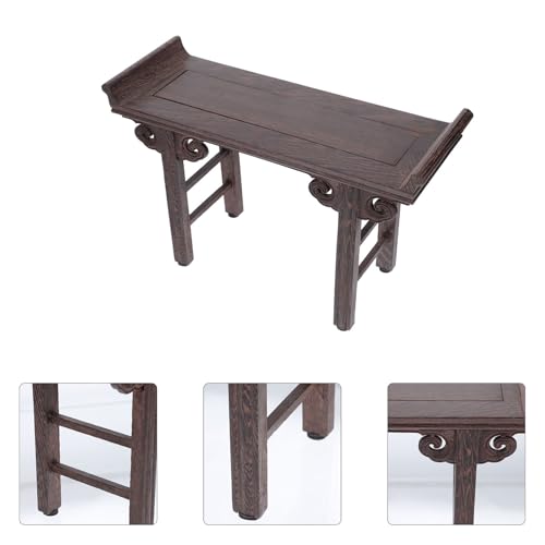 Socle bois pour théière et artisanat présentoir de table - 5