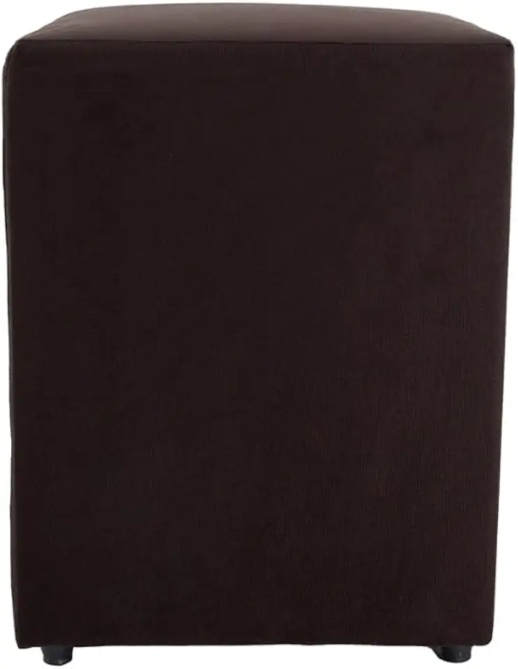 Assento De Puff Cadeira Banco Grande Decorativo 45 X 34 Cm (Tabaco)