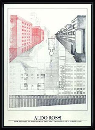 ポスター アルド ロッシ Project fur Perugia 1983年 Amazon.co.jp: ポスター アルド ロッシ Project fur Perugia