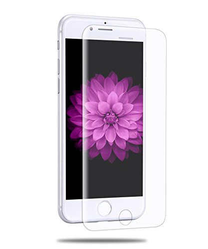 iPhone 7 Plus Screen Protector, FLYEE Tempered Glass [High Definition] 3D Touch Round Edge Curved Full Coverage for iPhone 7 Plus 5.5 Inch Clear