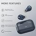 TOZO NC9 Hybrid Noise Cancelling Wireless Earbuds, Bluetooth 5.3 Ear Buds, 6 Mic ENC, IPX8 Waterproof, 60H Playtime, App EQ