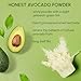 Avocado Powder 8 oz, Natural Avocado Powder for Vitamin Cocktail, Smoothies, Dressing, Salads, Seasonings