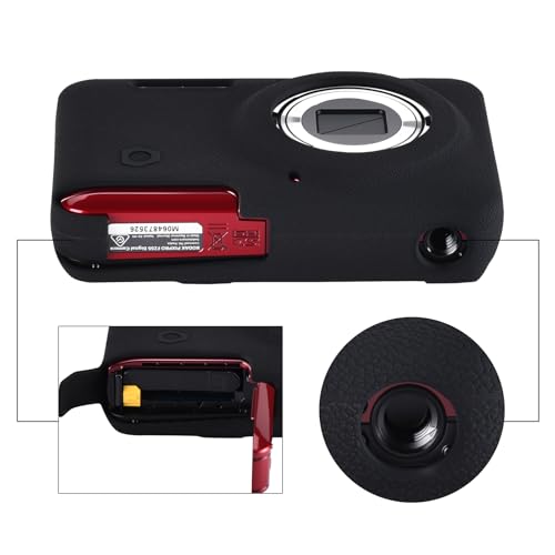 Funda de silicona para cámara Kodak PIXPRO FZ55 negra miniatura 5