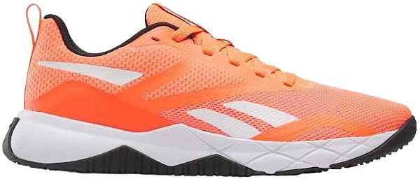 Reebok Herren NFX Trainer Sneaker,Digital Coral Supercharged Coral Black,40.5 EU