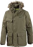 Jack Wolfskin Herren Parka oliv M