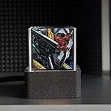 Denash Holographic Crystal Cube, 3D Display and Weather Clock with GIF Animation Photo Album and Countdown for Desk and Car Decoration