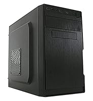 LC-Power 2014MB Midi-Tower PC-Gehäuse ATX Tower Schwarz - Midi ATX Tower, PC, Metall, Micro-ATX, Mini-ITX, Schwarz, 13,5 cm