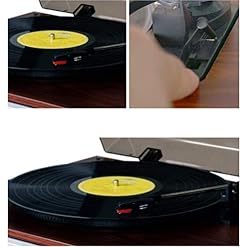Tourne-disques Retro, Music Box Record Player, Valise Bluetooth Turntable for Vinyl Record, 3-Speed Turntable and Radio… - Les Beatles, Paul McCartney, John Lennon, RIngo Starr, George Harrison Tourne-disques Retro, Music Box Record Player, Valise Bluetooth Turntable for Vinyl Record, 3-Speed Turntable and Radio… – Image 6