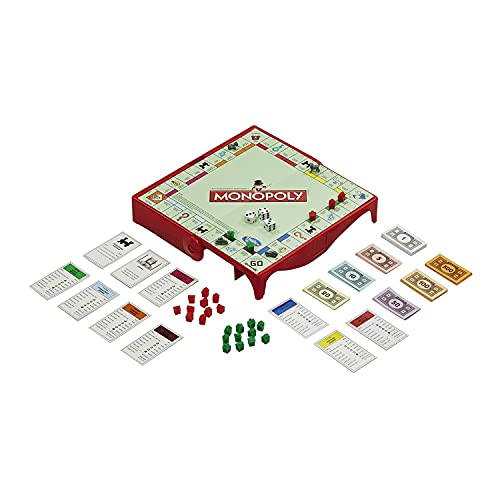 Hasbro Family Grab And Go Variety Pack Bundle: Clue, Monopoly, Connect 4 And Hungry Hungry Hippos Travel Sized Board Games (4 Items) #TOP5