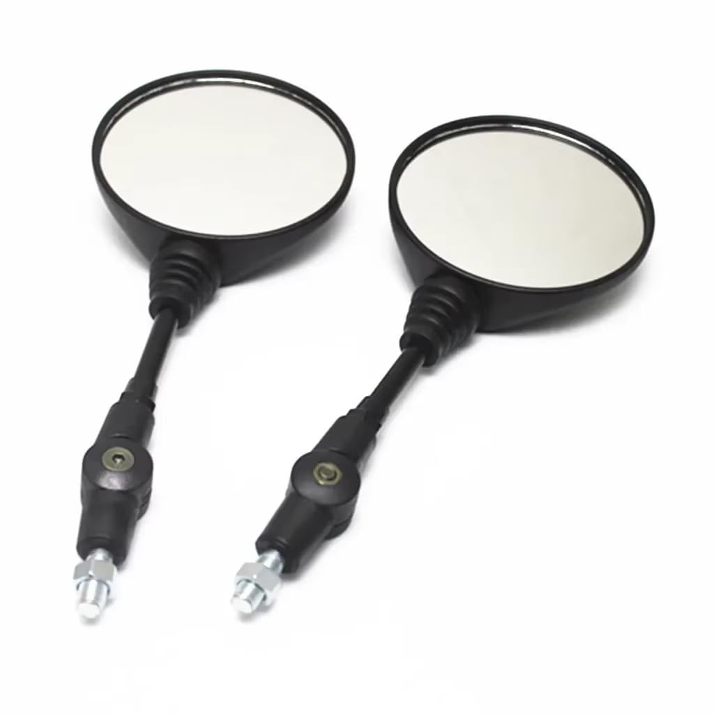 Espejo retrovisor lateral universal de 10mm para rutas en moto y ciudad 5