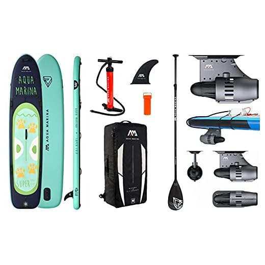 Aqua Marina Mega Sup Super Trip opblaasbare stand-up paddle met BlueDrive Power motor