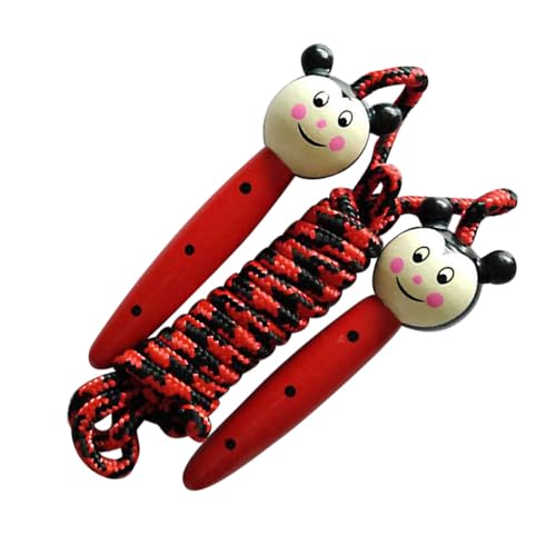 NULYLU Cuerda para Saltar Ajustable Infantil Diseño Animal de Abejorro, Cuerda para Ejercicio y Fitness en Jardín de Infantes, Color Aleatorio, Juguete Deportivo