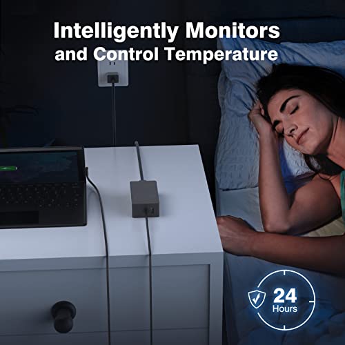 127W Microsoft Surface Book 3 Laptop Charger Also For 102W Surface Book 2, 1, Surface Laptop Studio, Windows Surface Pro/Laptop/Go, 10Ft Super Long Cable With Powerful Magnetic Plug And Led #TOP3