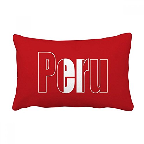 Drapeau Pérou coussin déco multicolore pour illuminer votre canapé de salon - 2