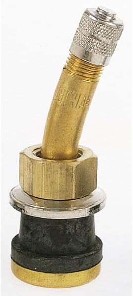 Premium Service Ascot Radial Commander Brass Valve Stem with 23 Degree Bend for .625" Valve Holes (25)
