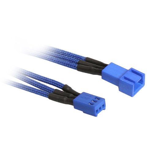 Preisvergleich Produktbild BitFenix Verlängerungskabel 3-Polig, 60 cm blau